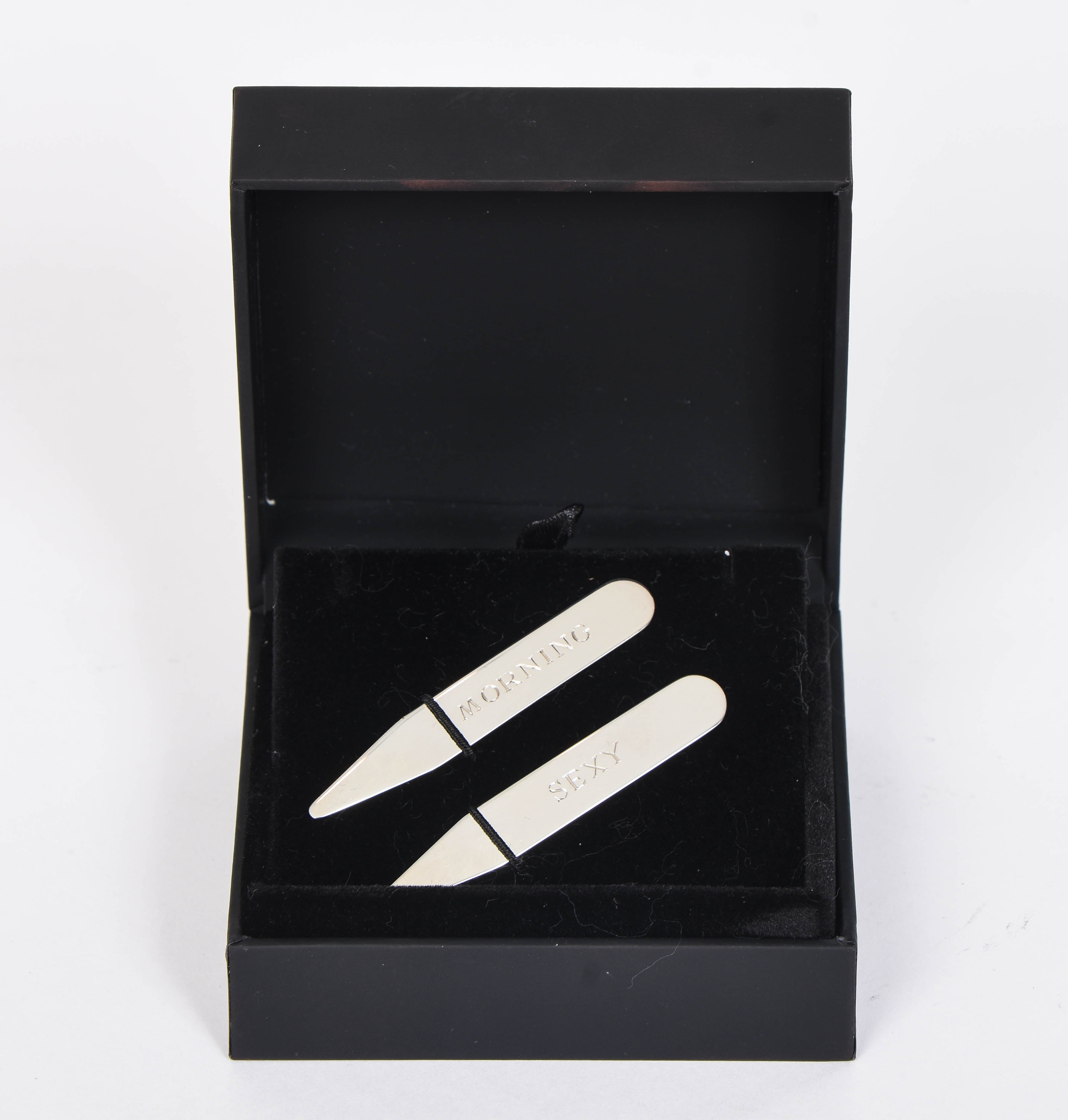 Silver Collar Stays