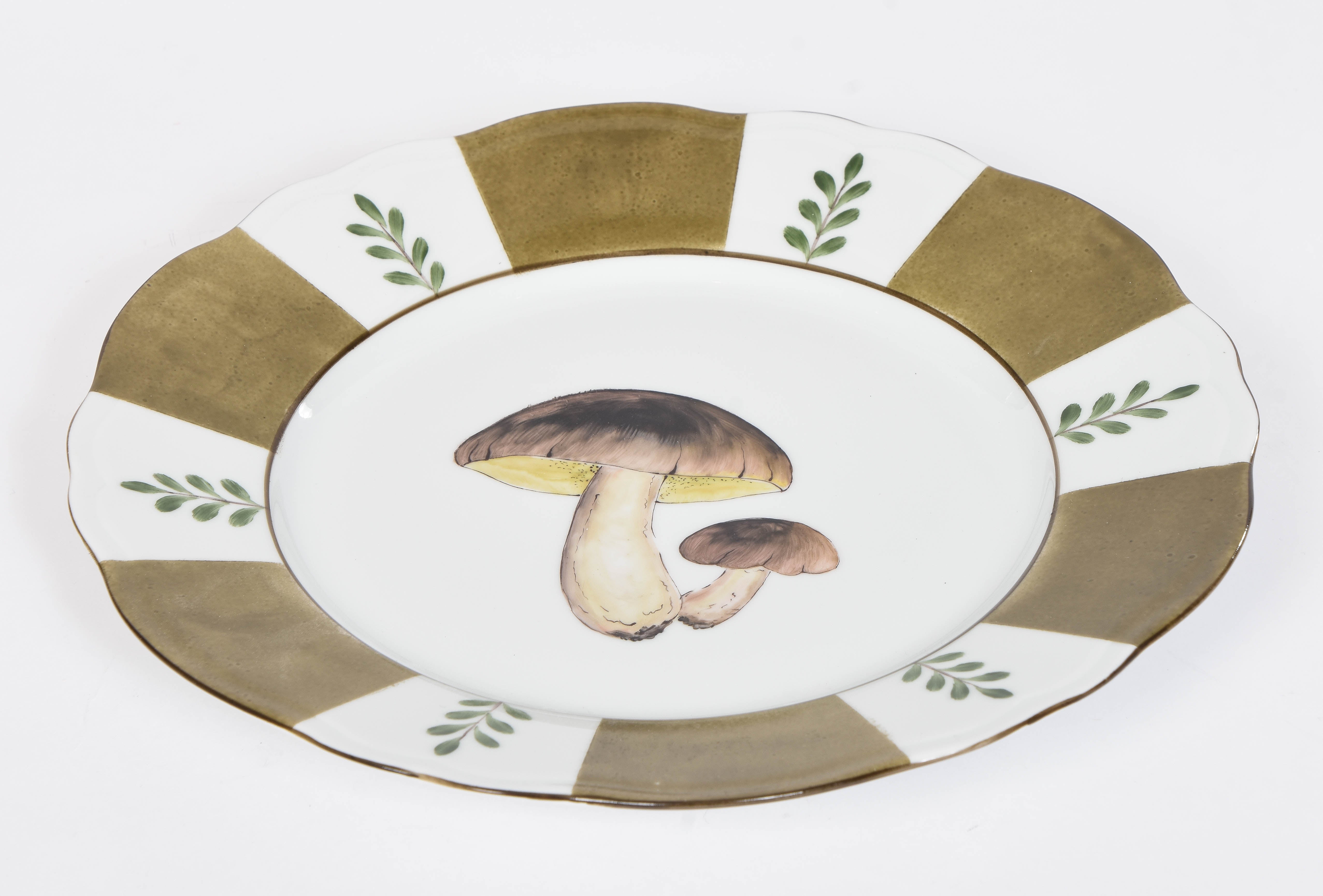Hand Painted Mushroom Set