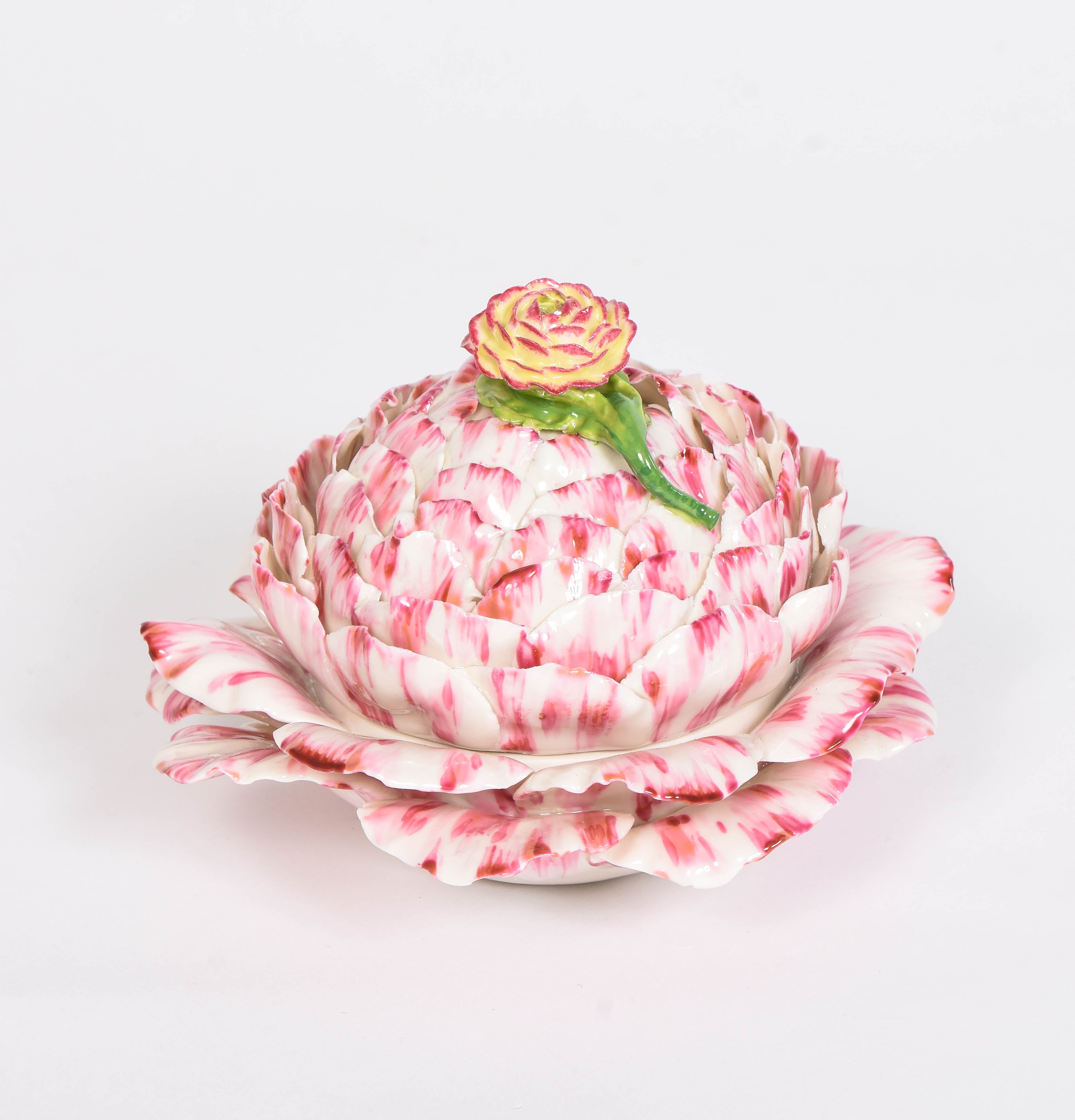 Flower Porcelain Pot