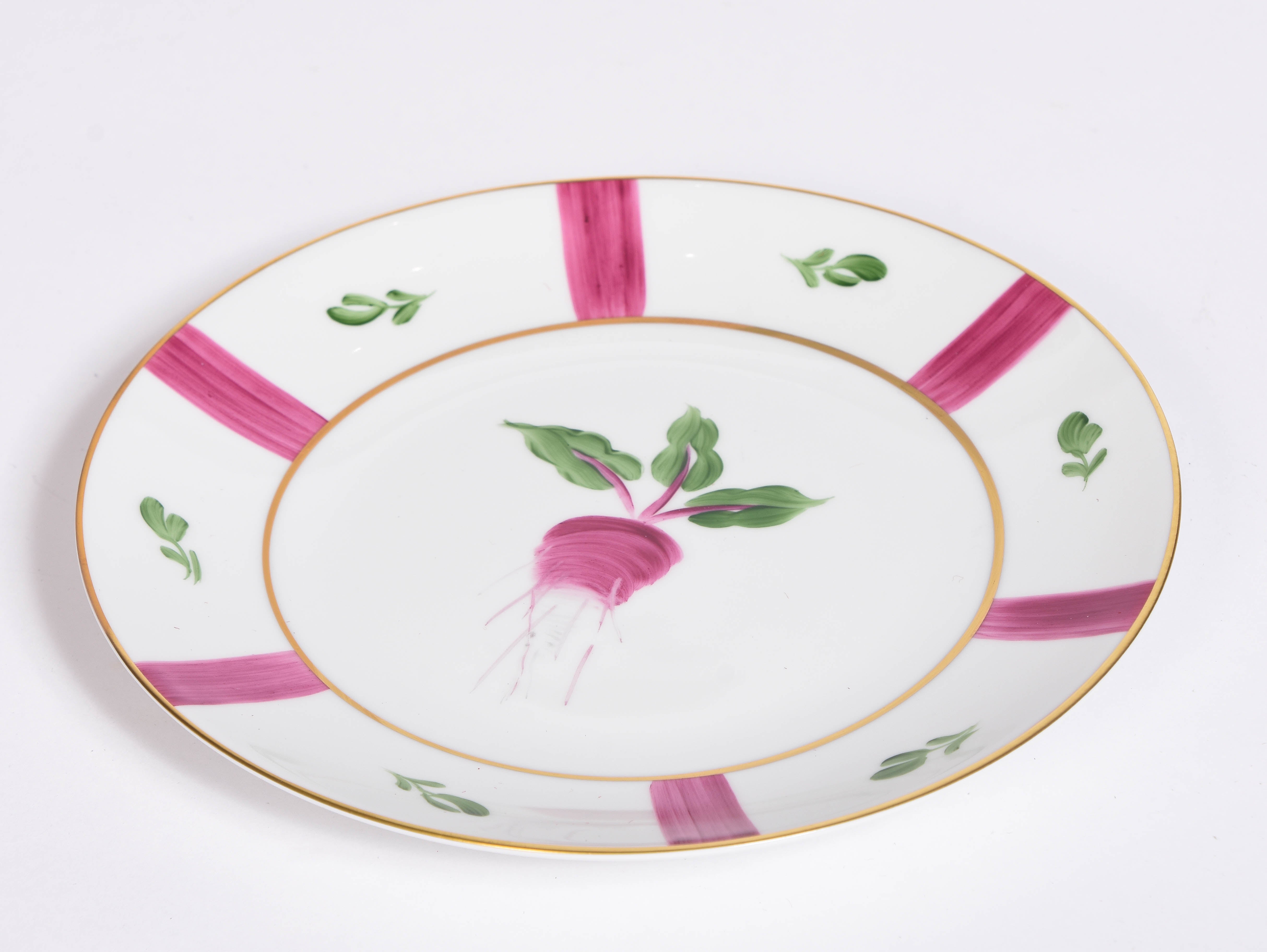Marie Daâge Vegetable Plates - Set of 12