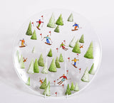 Skiers and Snowflakes Collection