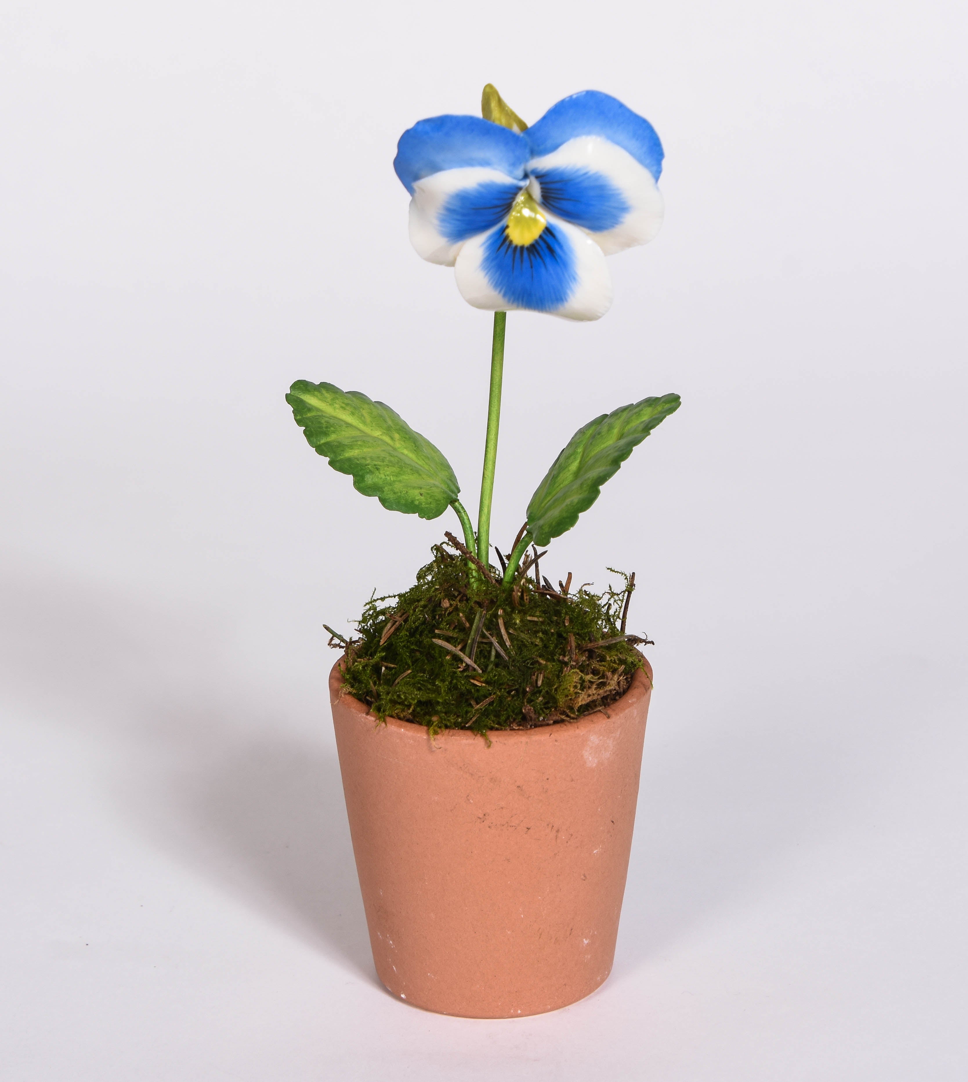Handmade Porcelain Pansy