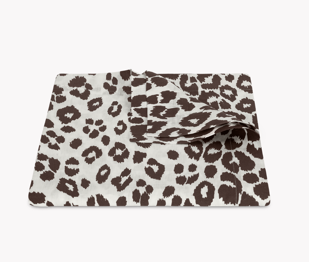 Brown Leopard Tablecloth