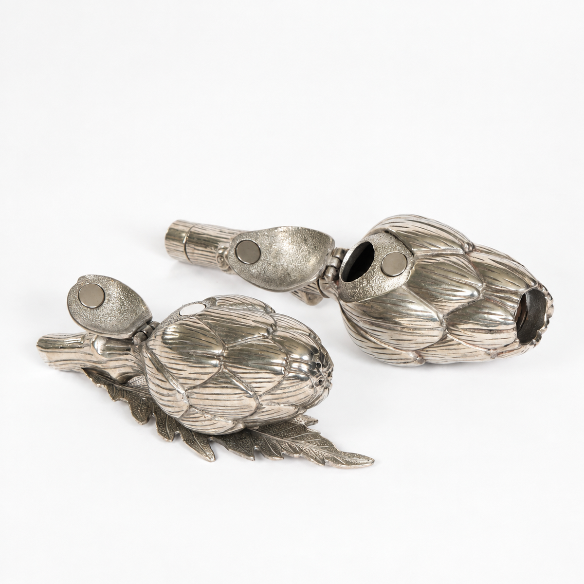Artichoke Salt Shaker and Pepper Grinder