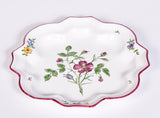 Hand Painted Flower Plates