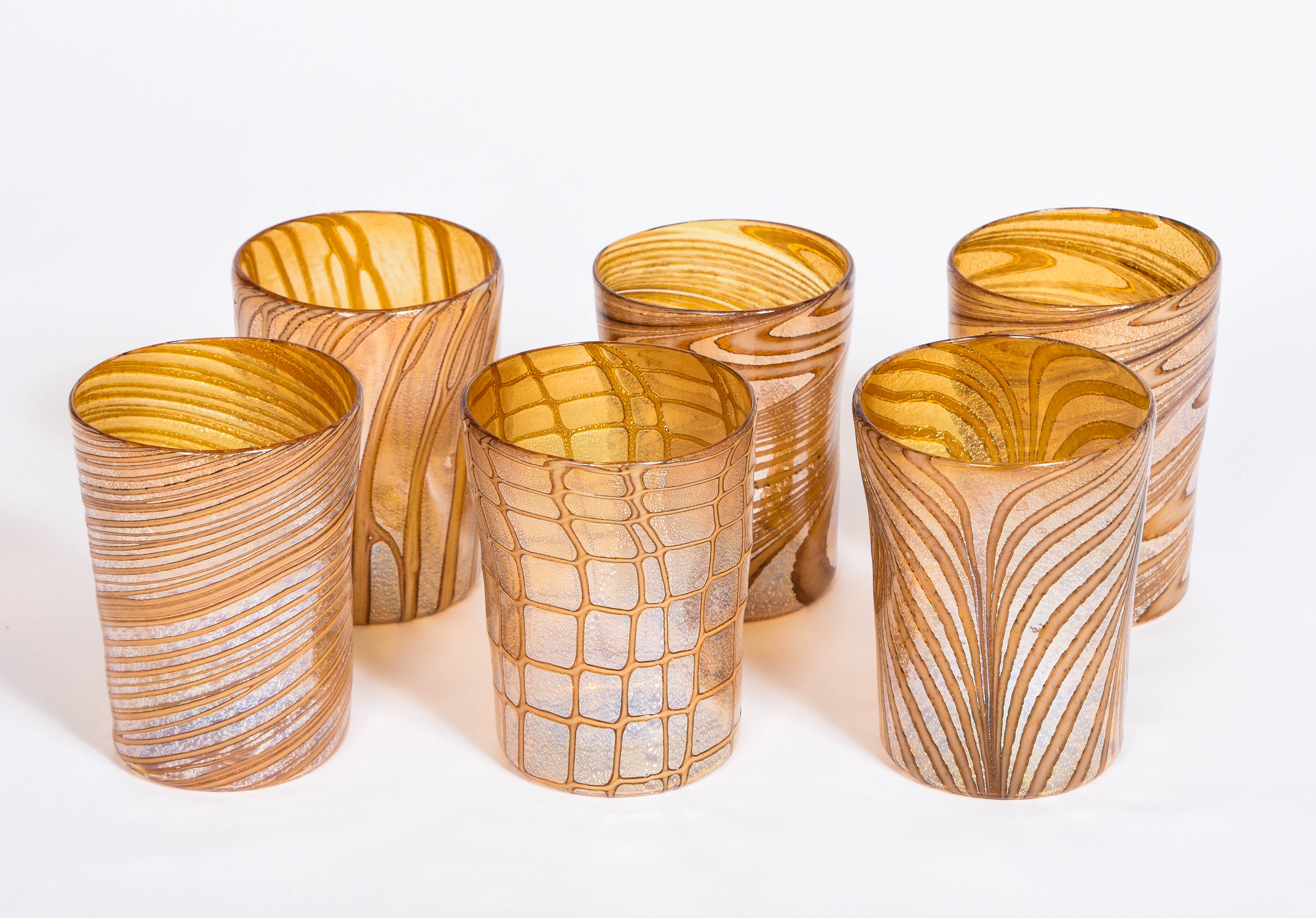 Gold Murano Glassware