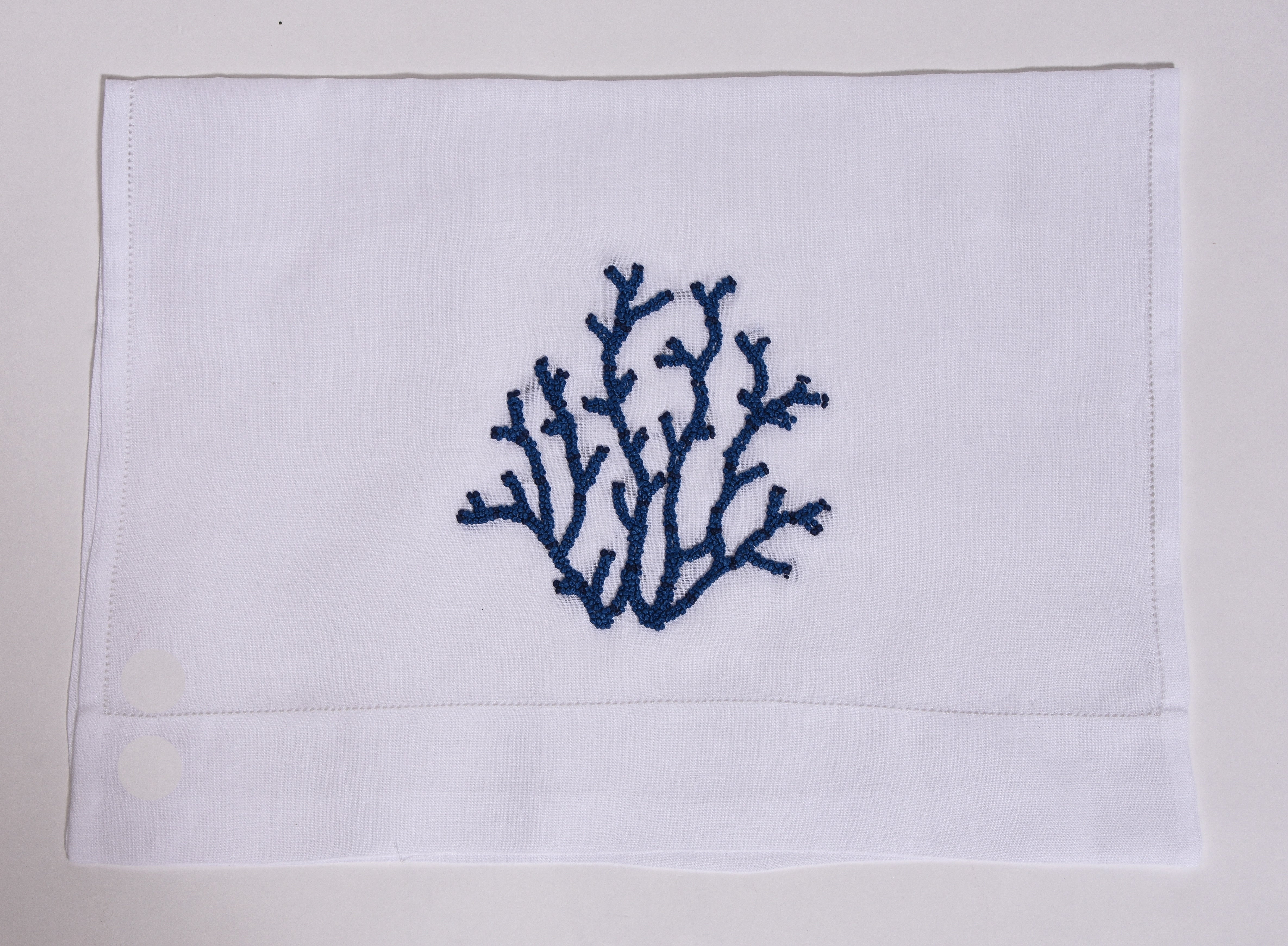 Blue Coral Guest Towel