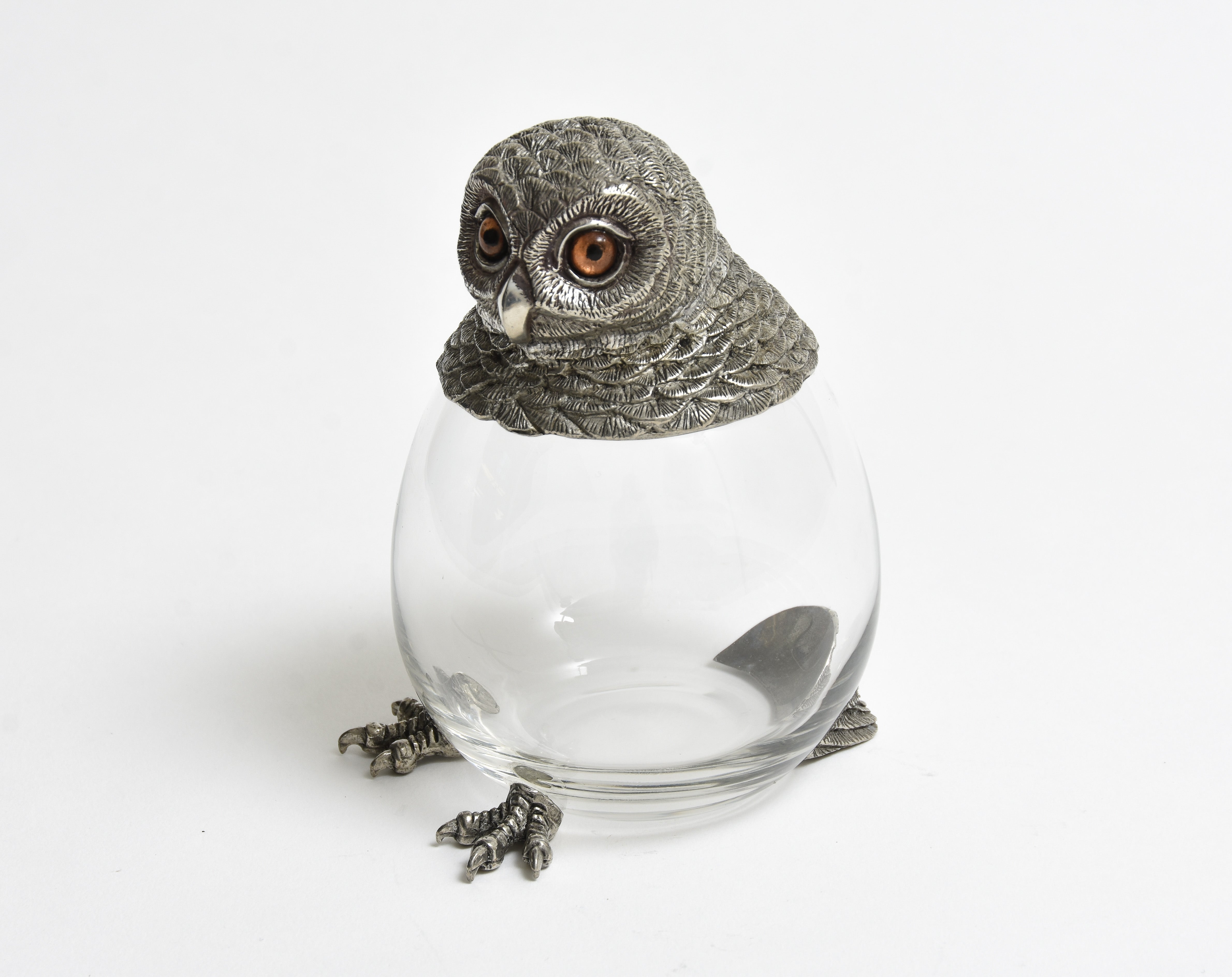 Owl Jam Pot and Spoon