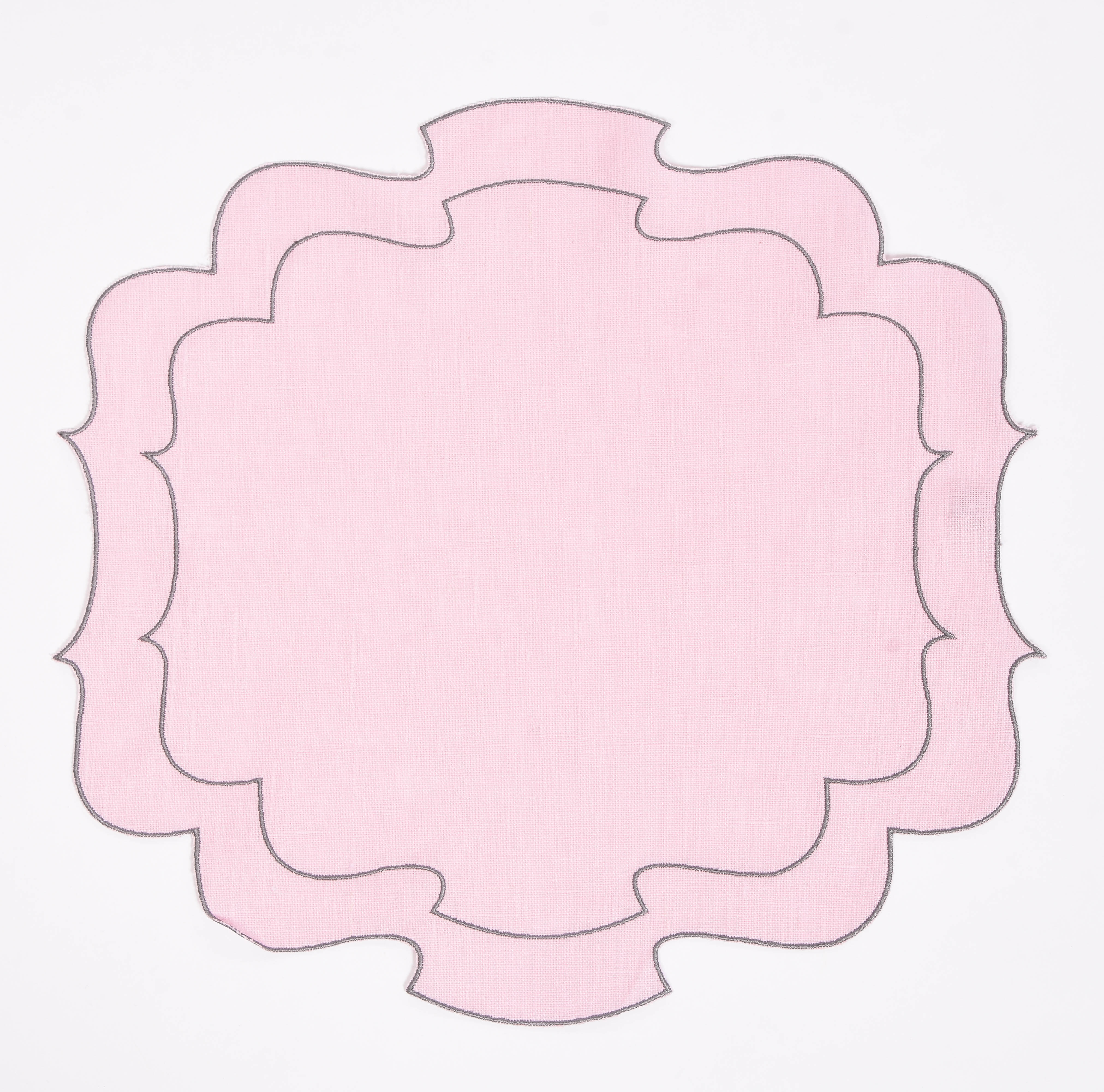 Curly Waxed Linen Placemat