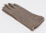 Suede Top Stitch Gloves