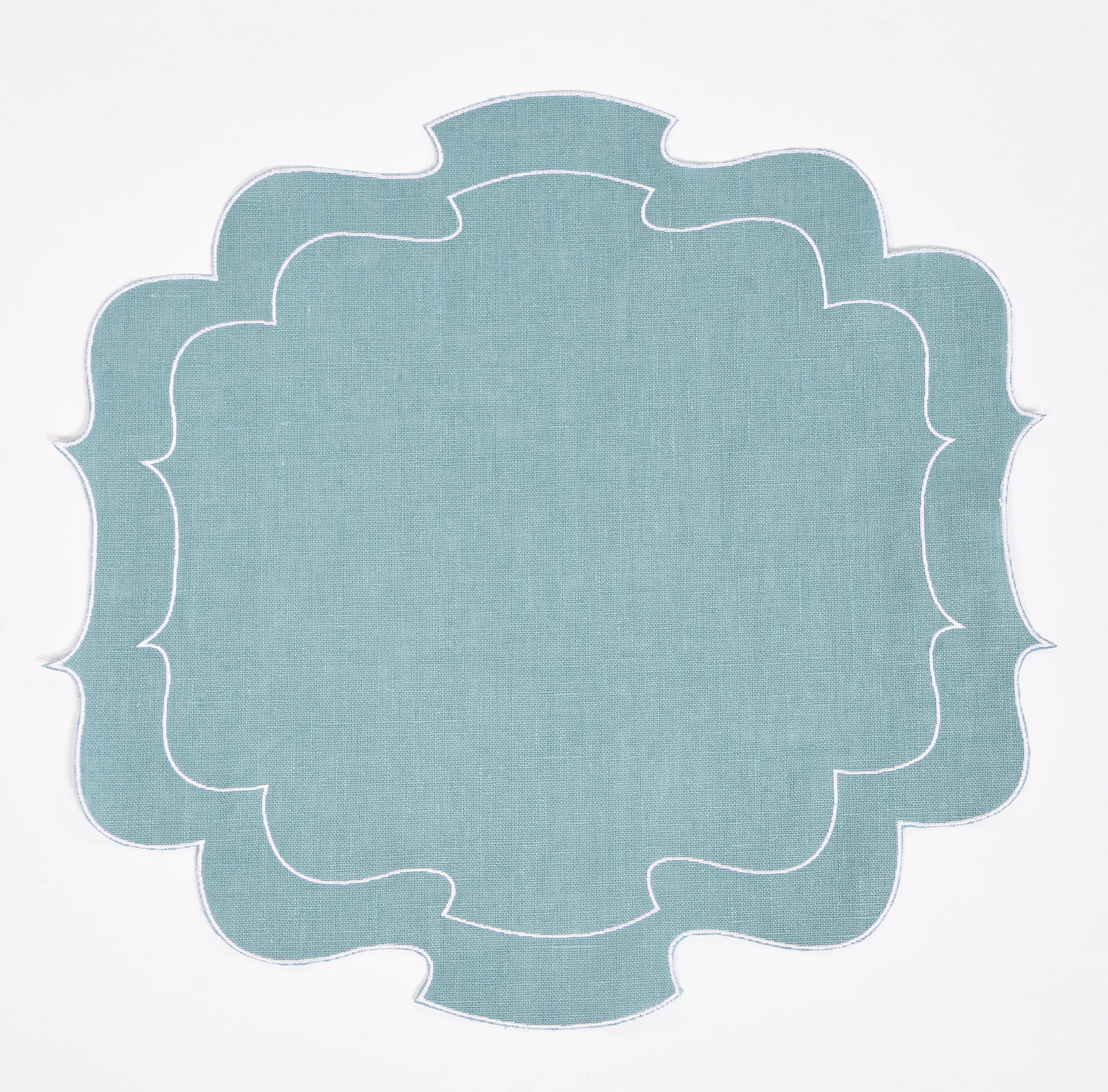 Curly Waxed Linen Placemat