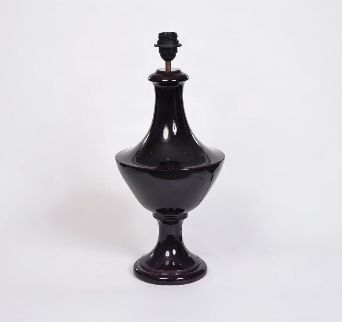 Aubergine Vasque Lamp
