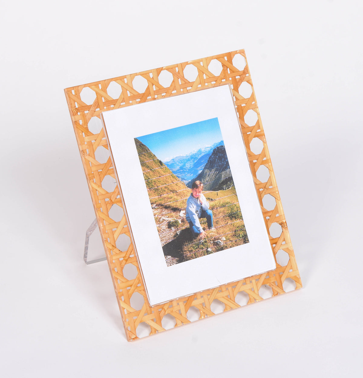 Rattan Photo Frames