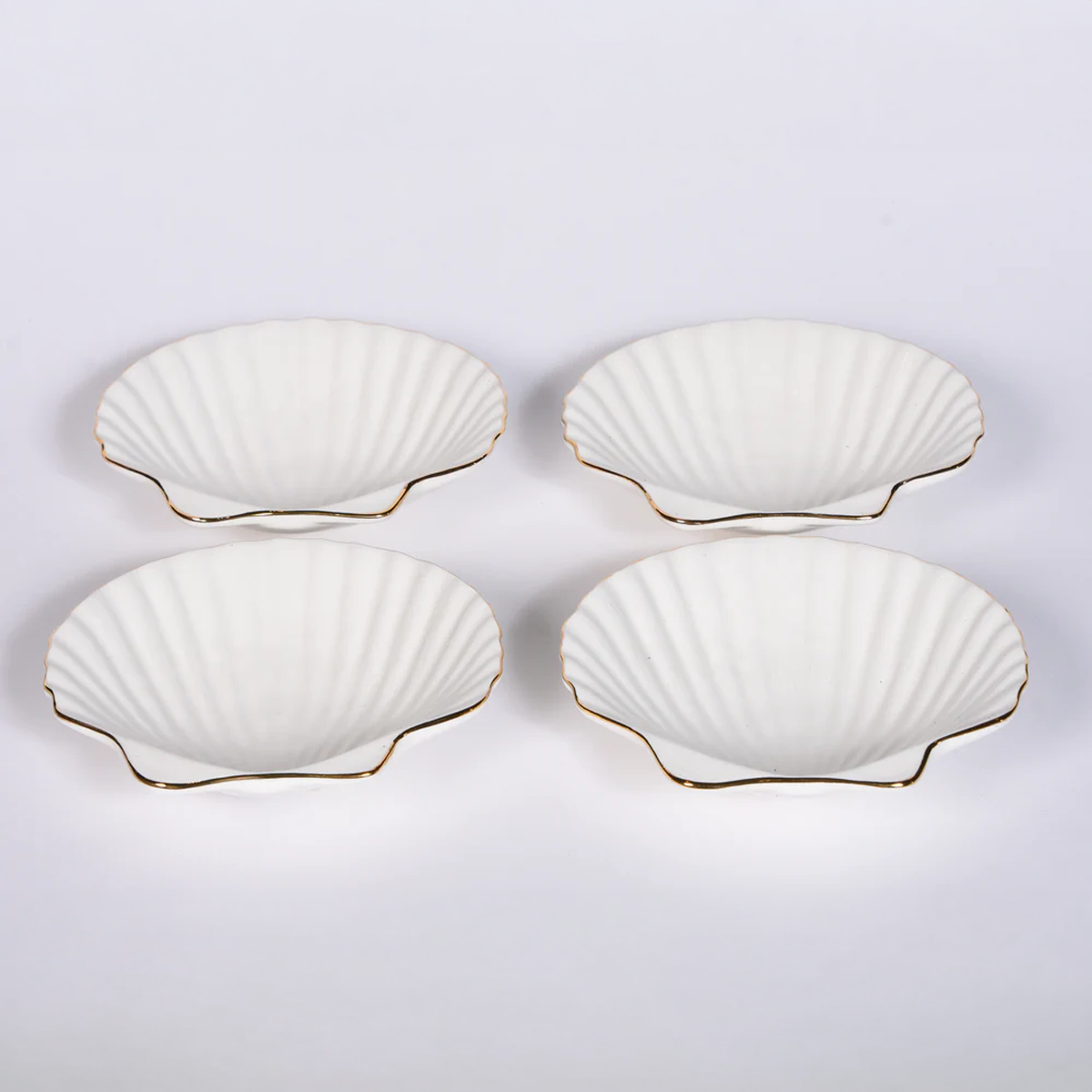 Aerin Shell Appetizer Plates