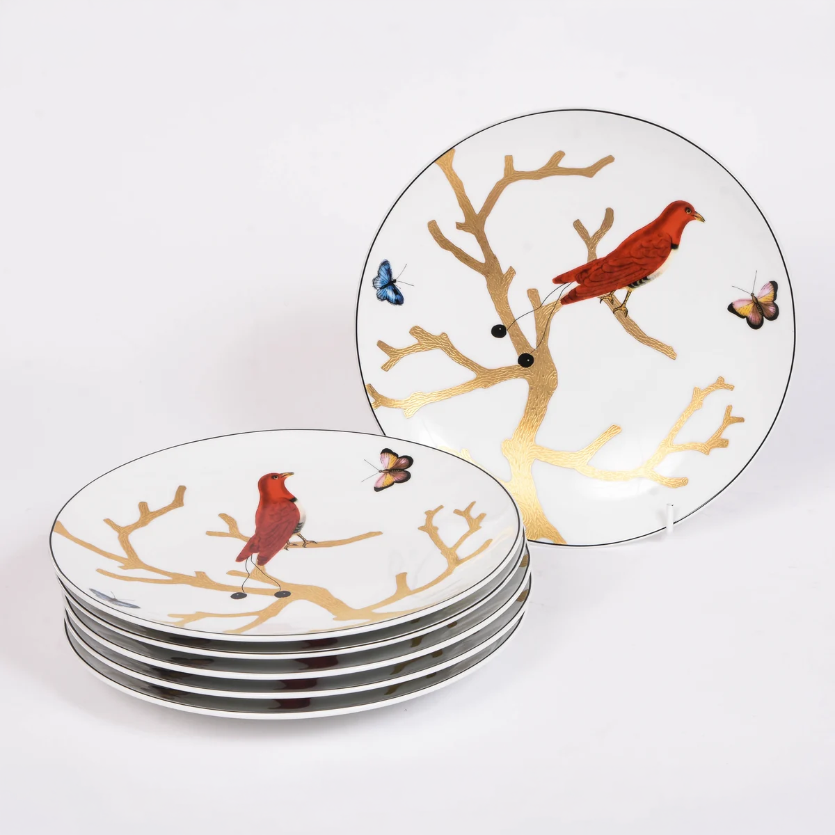 Aux Oiseaux Dessert Plate