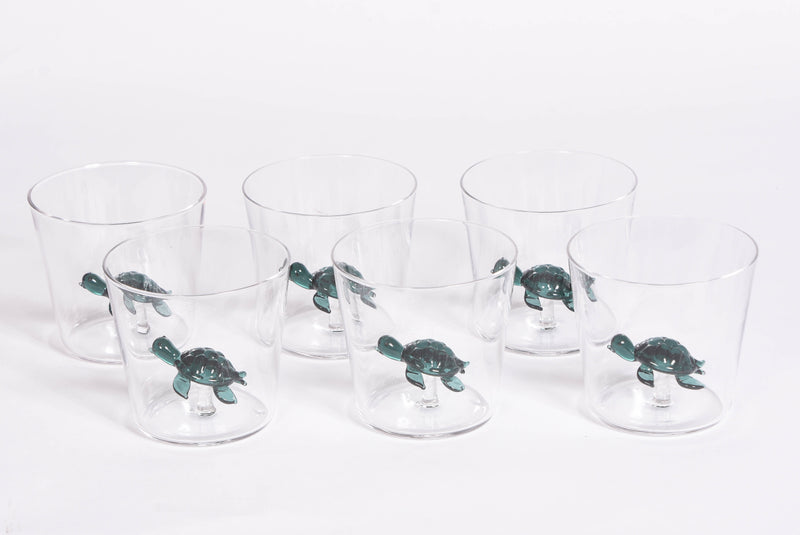 Teal Turtle Tumbler