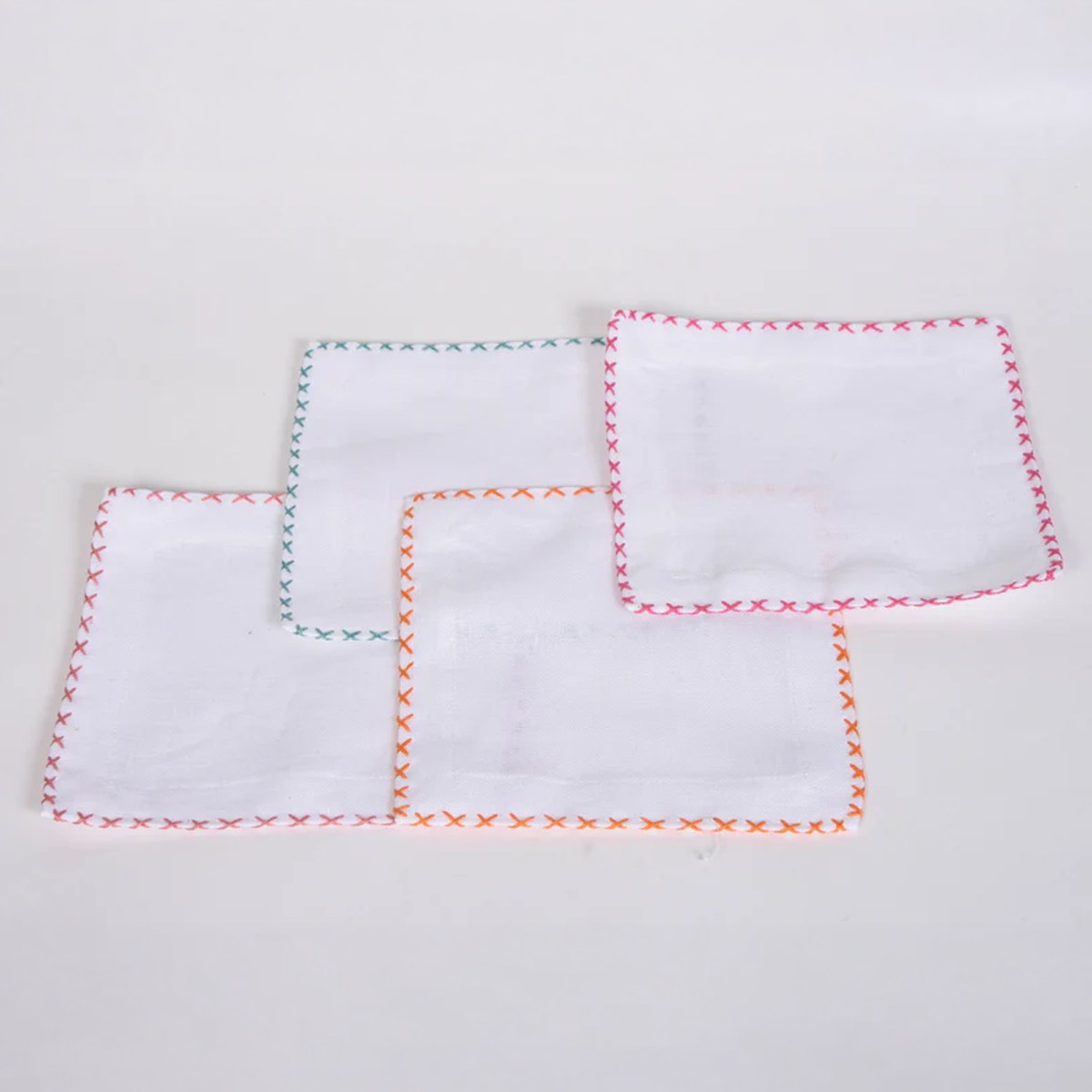 Cross Stitch Cocktail Napkins
