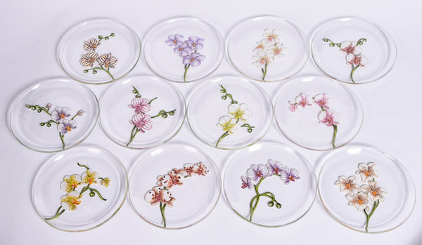 Orchid Side Plates