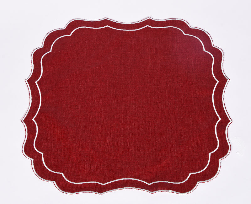 Alessandra Waxed Linen Placemat