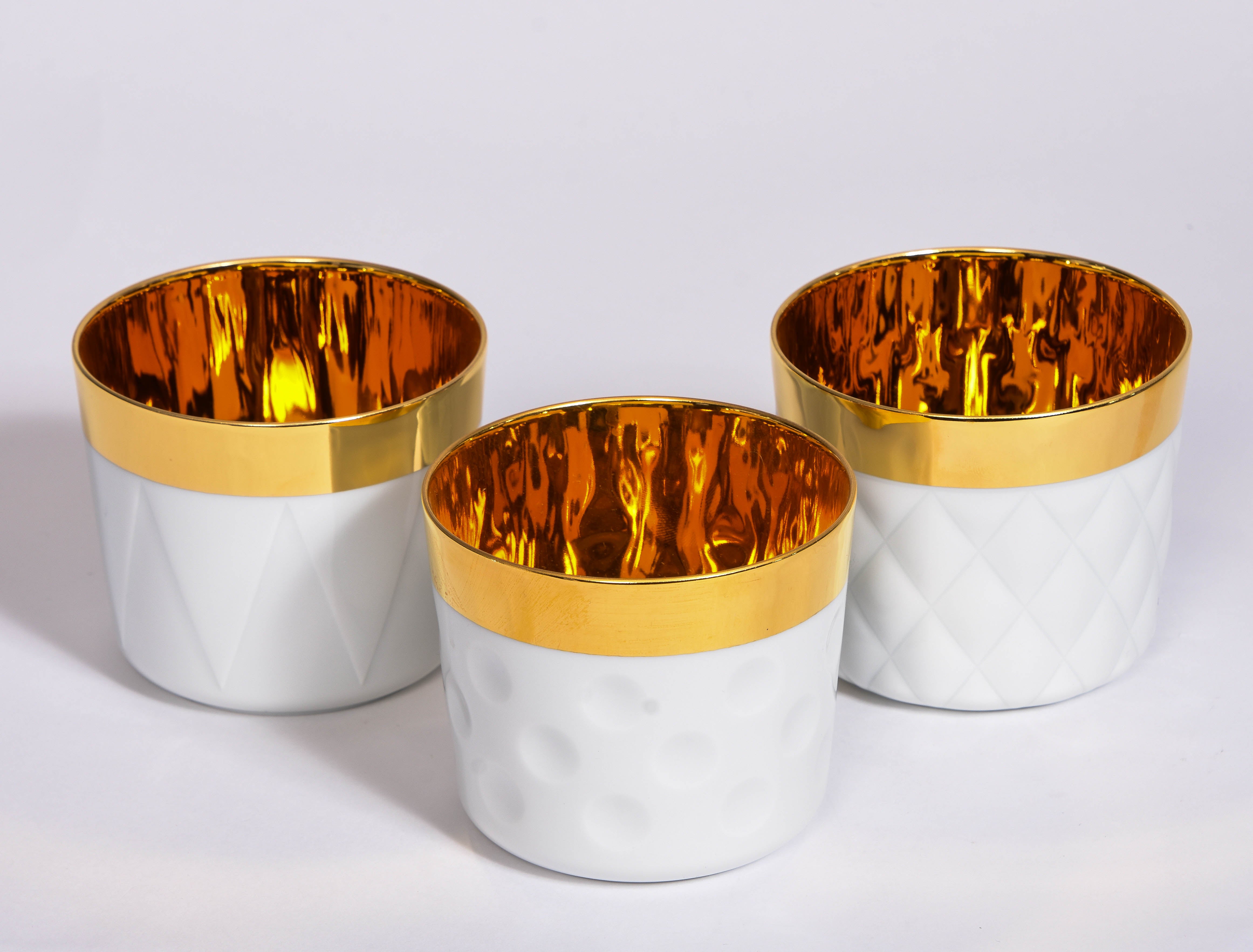 White Sip of Gold Goblets