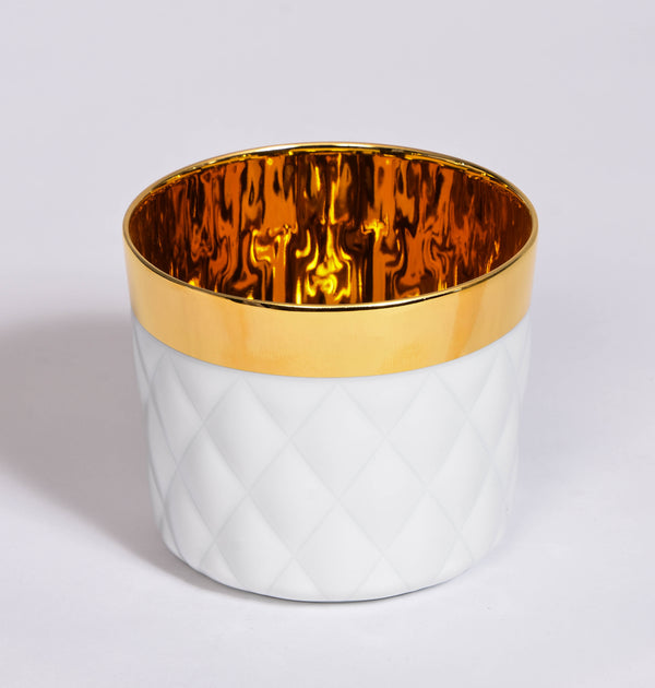 White Sip of Gold Goblets