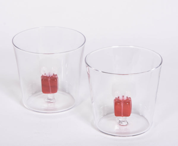 A pair of Christmas Gift Glasses