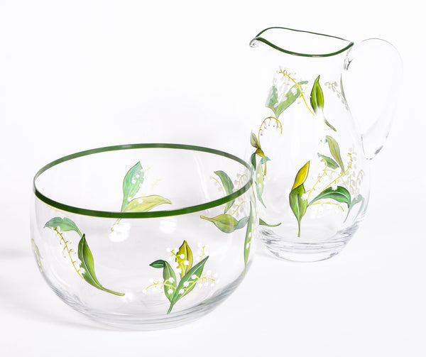 Lily of the Valley Salad Bowl