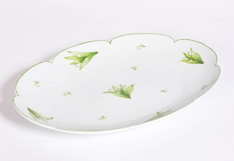 Hand Painted Lily of the Valley Service