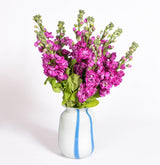 Striped Candy Vase