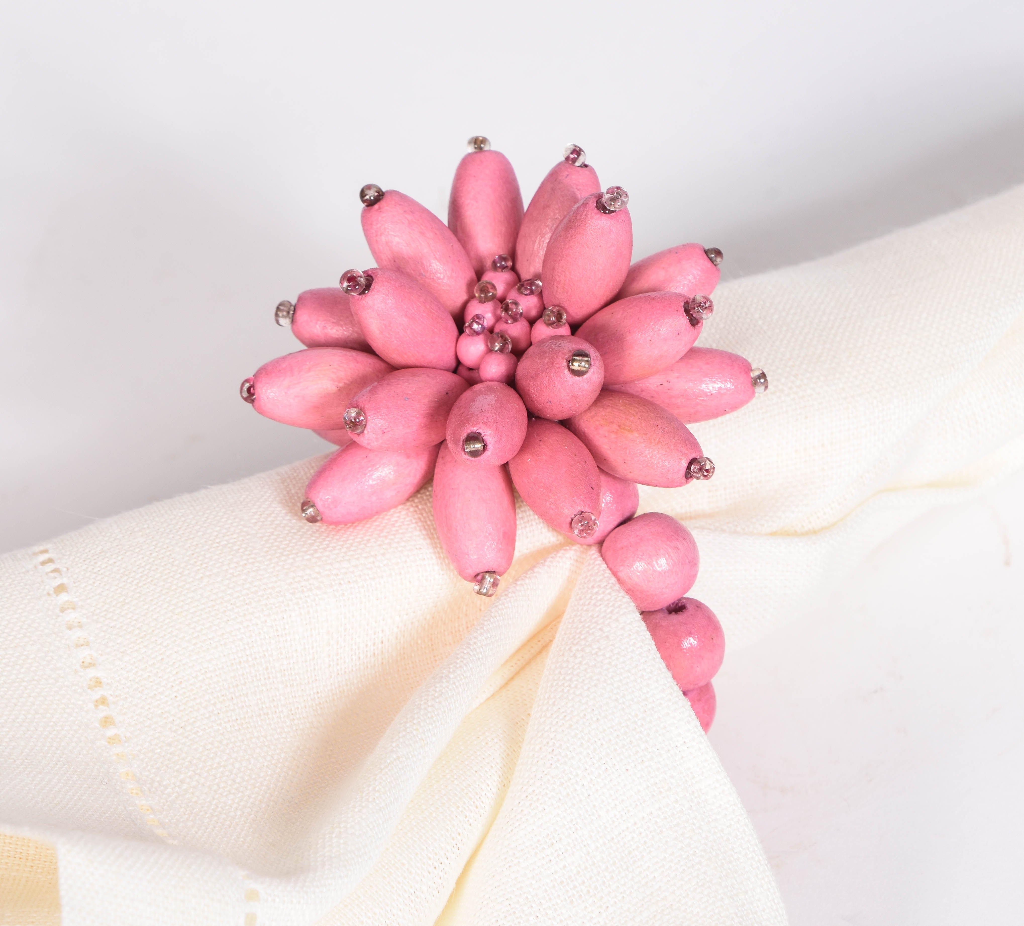 Dahlia Napkin Rings