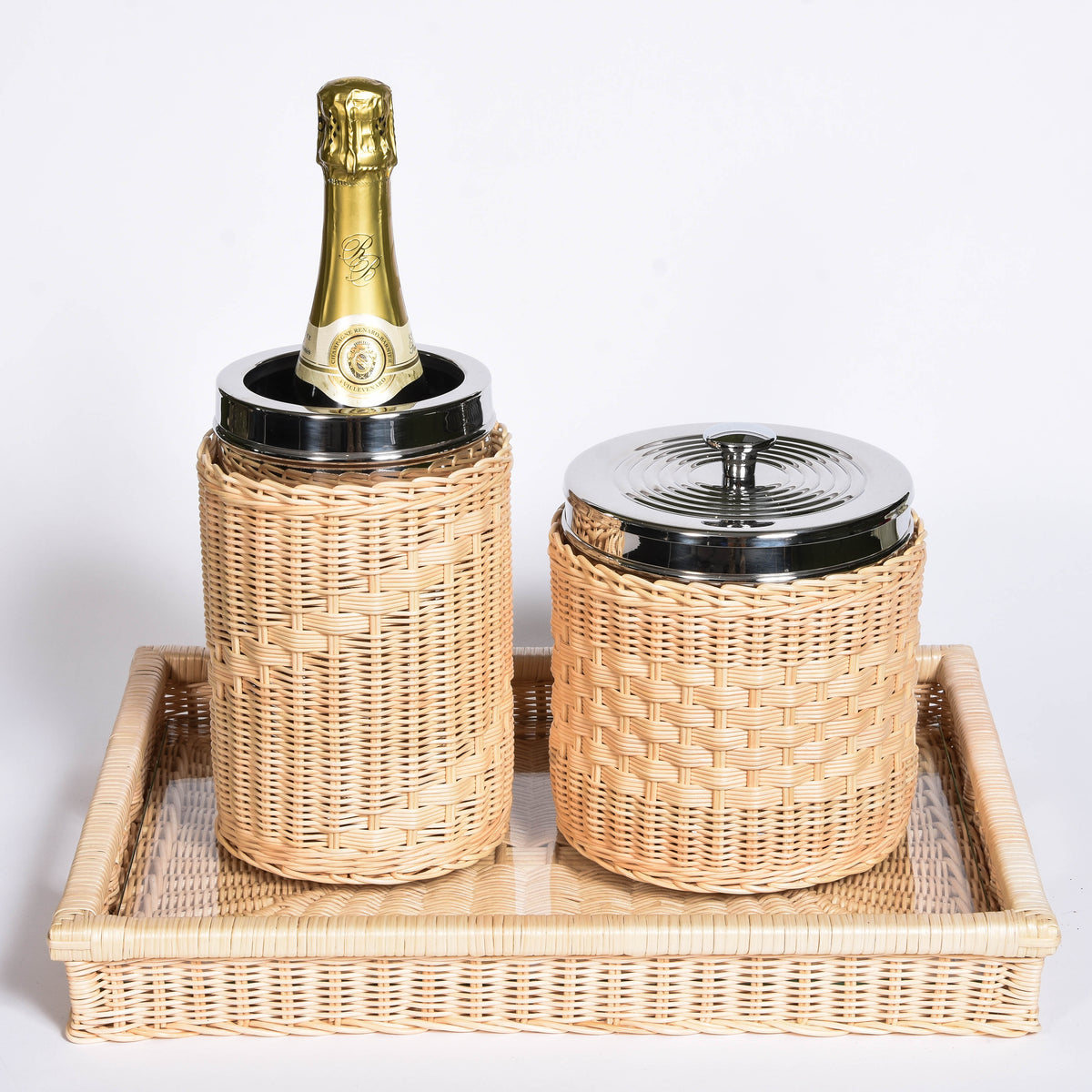 Wicker Ice Bucket