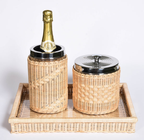 Wicker Ice Bucket