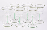 Mint Stem Wine Glass - Set of 6