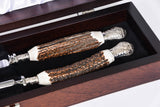 Stag Carving Set with Box