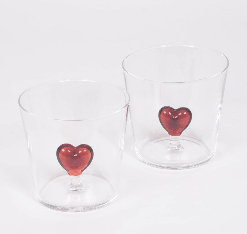 Red Heart Tumbler