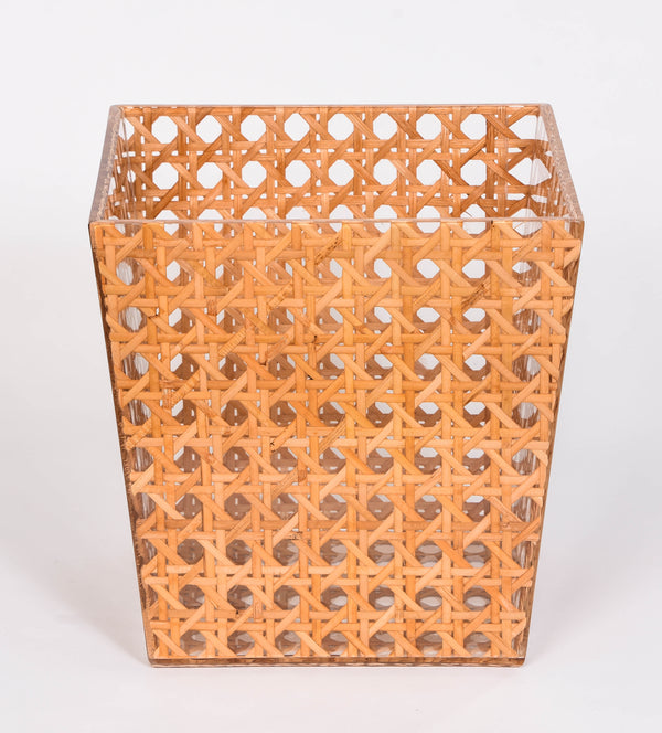 Rattan Waste Paper Basket