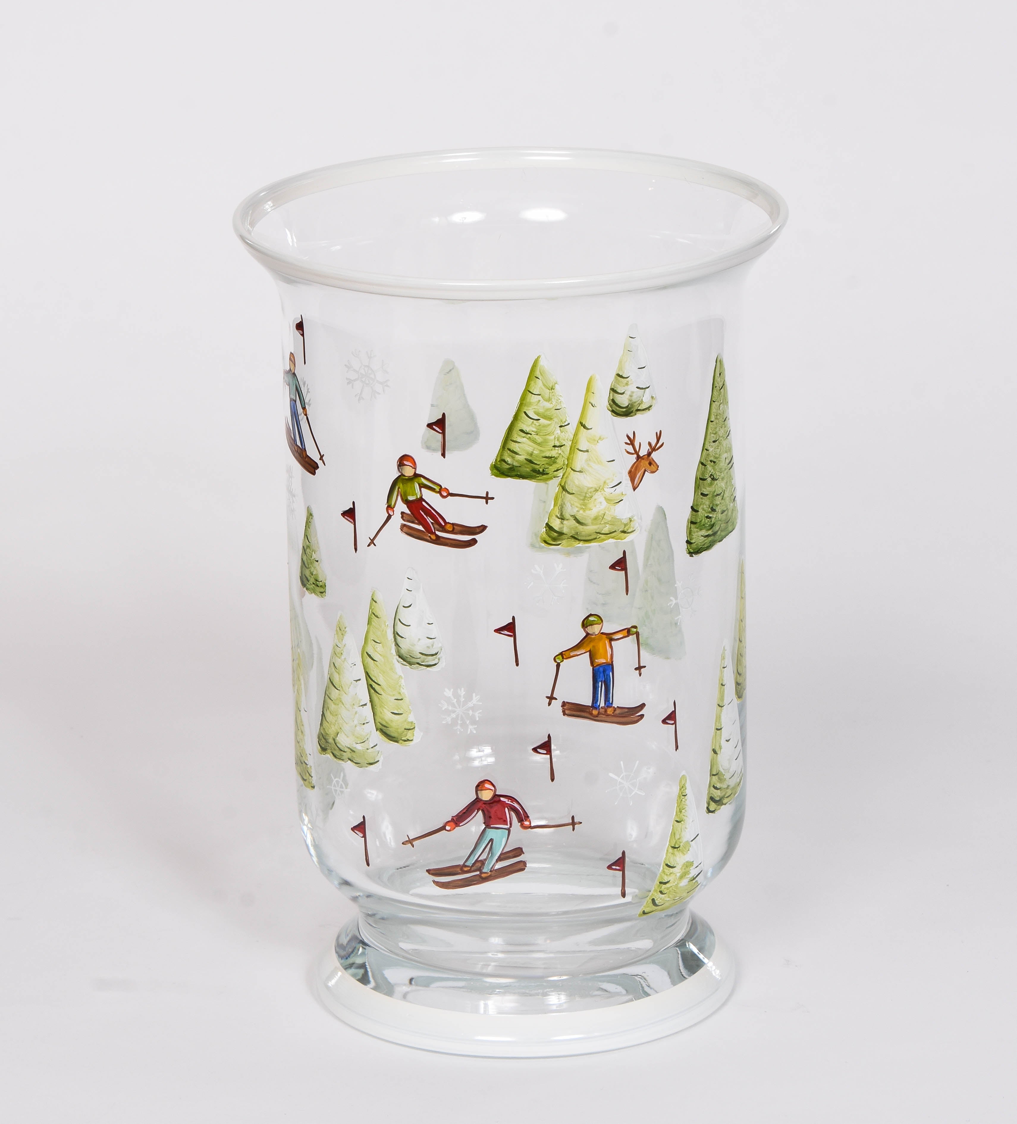 Skiers and Snowflakes Collection