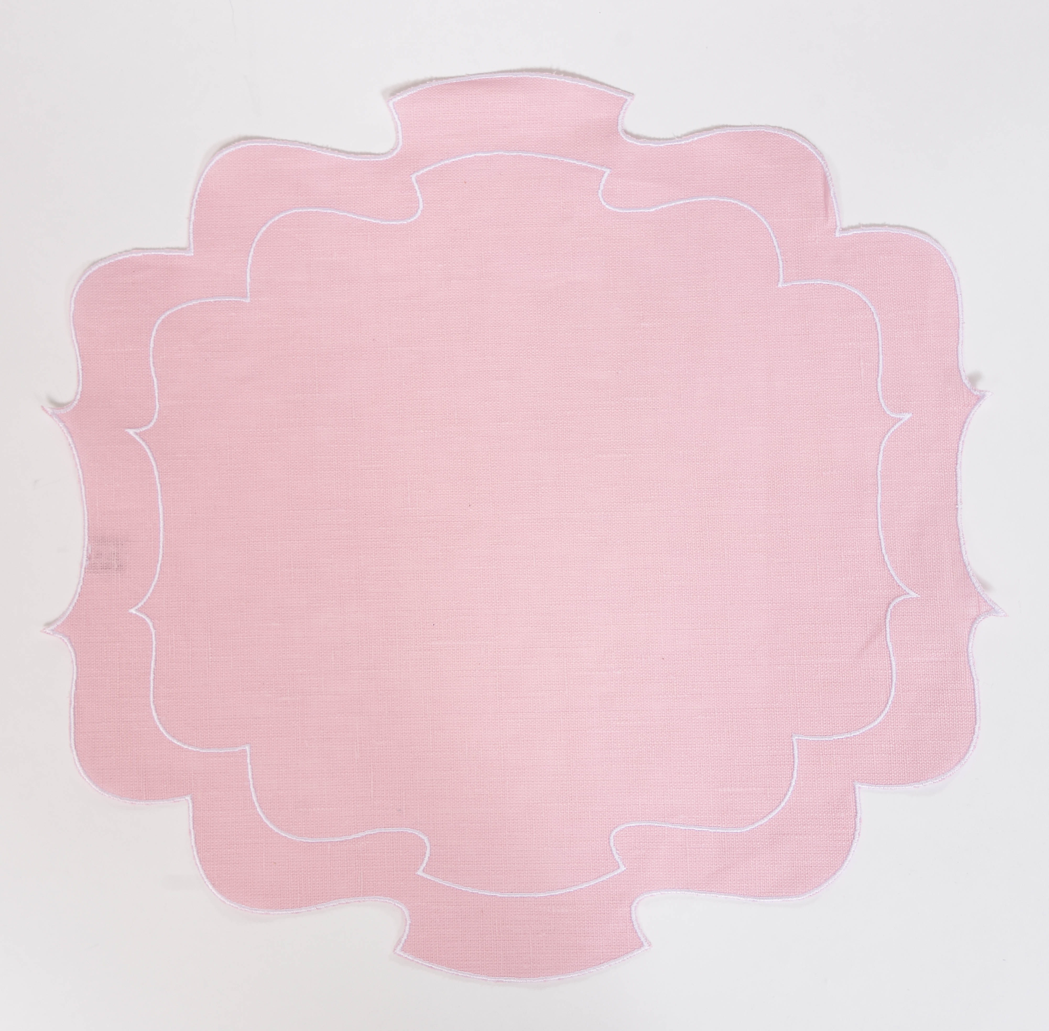 Curly Waxed Linen Placemat