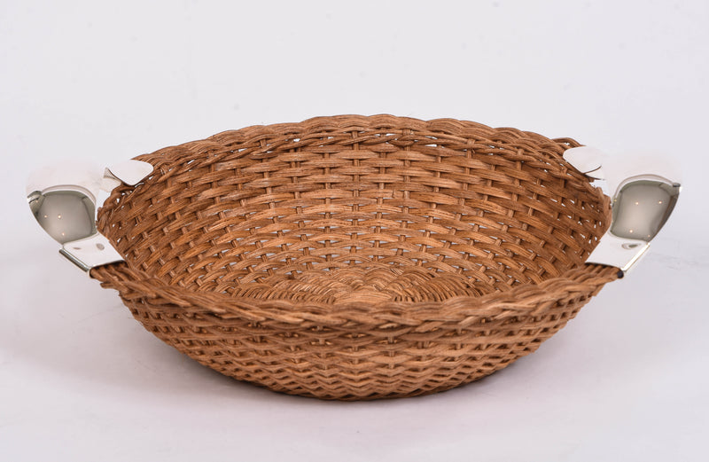 Bread Baskets with Silver Detailing