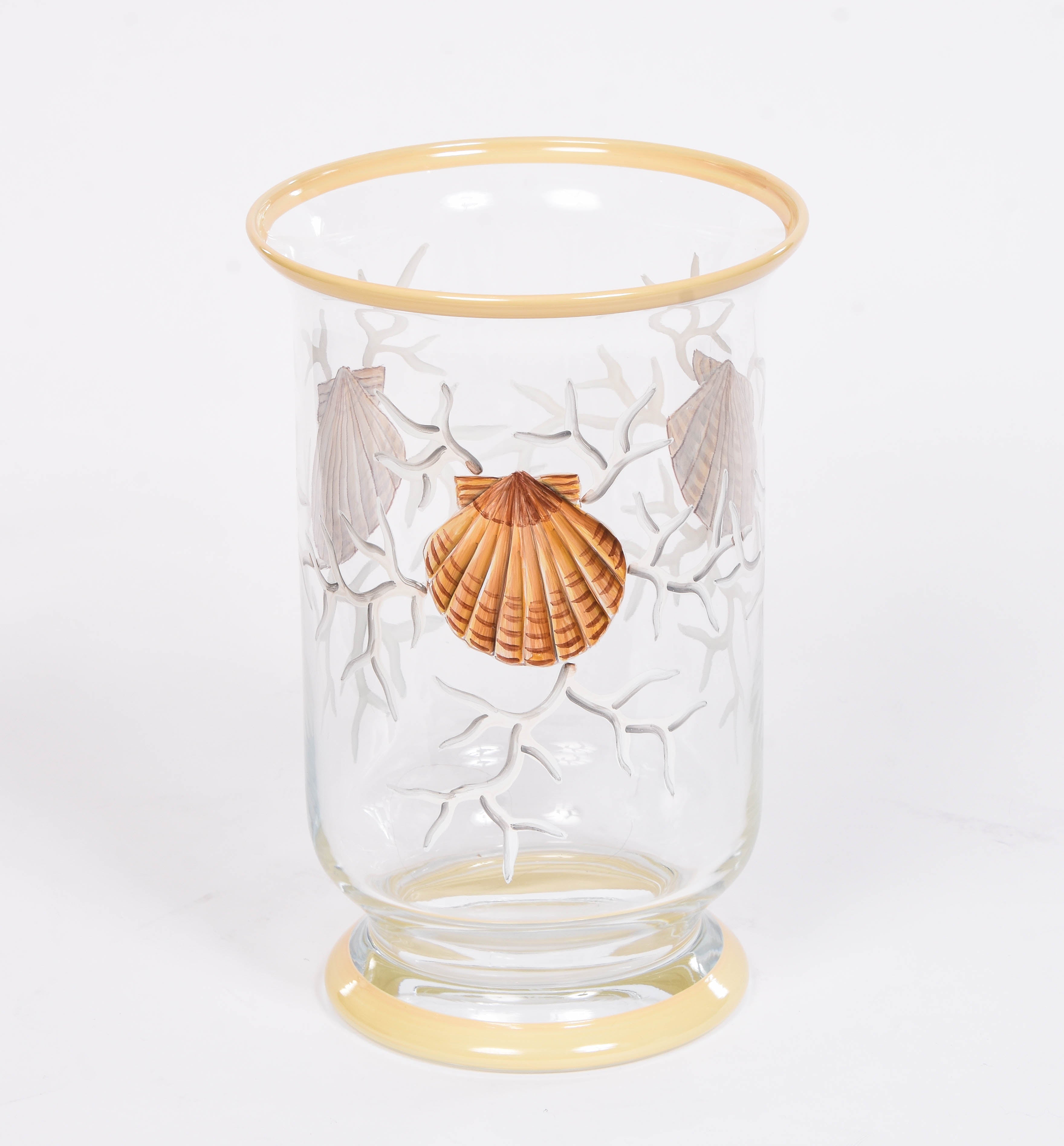 Coquillage Hurricane Lamp