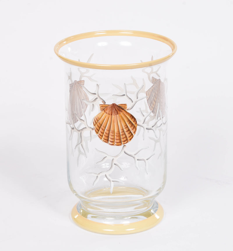 Coquillage Hurricane Lamp