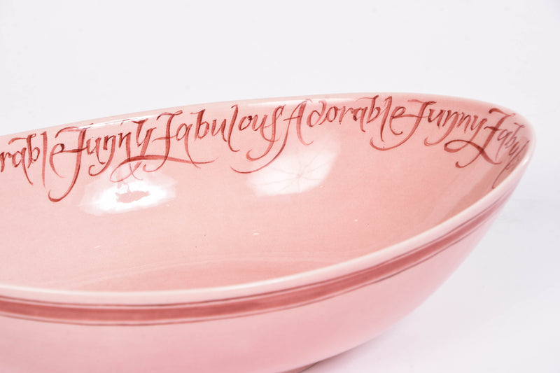 'Fabulous Adorable Funny' Serving Bowl