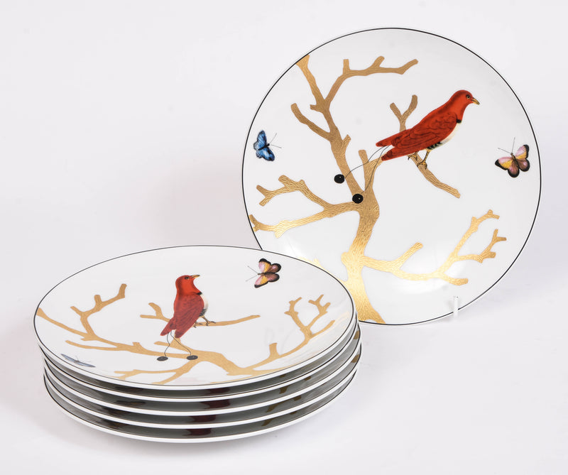 Aux Oiseaux Dessert Plate