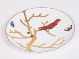 Aux Oiseaux Dessert Plate