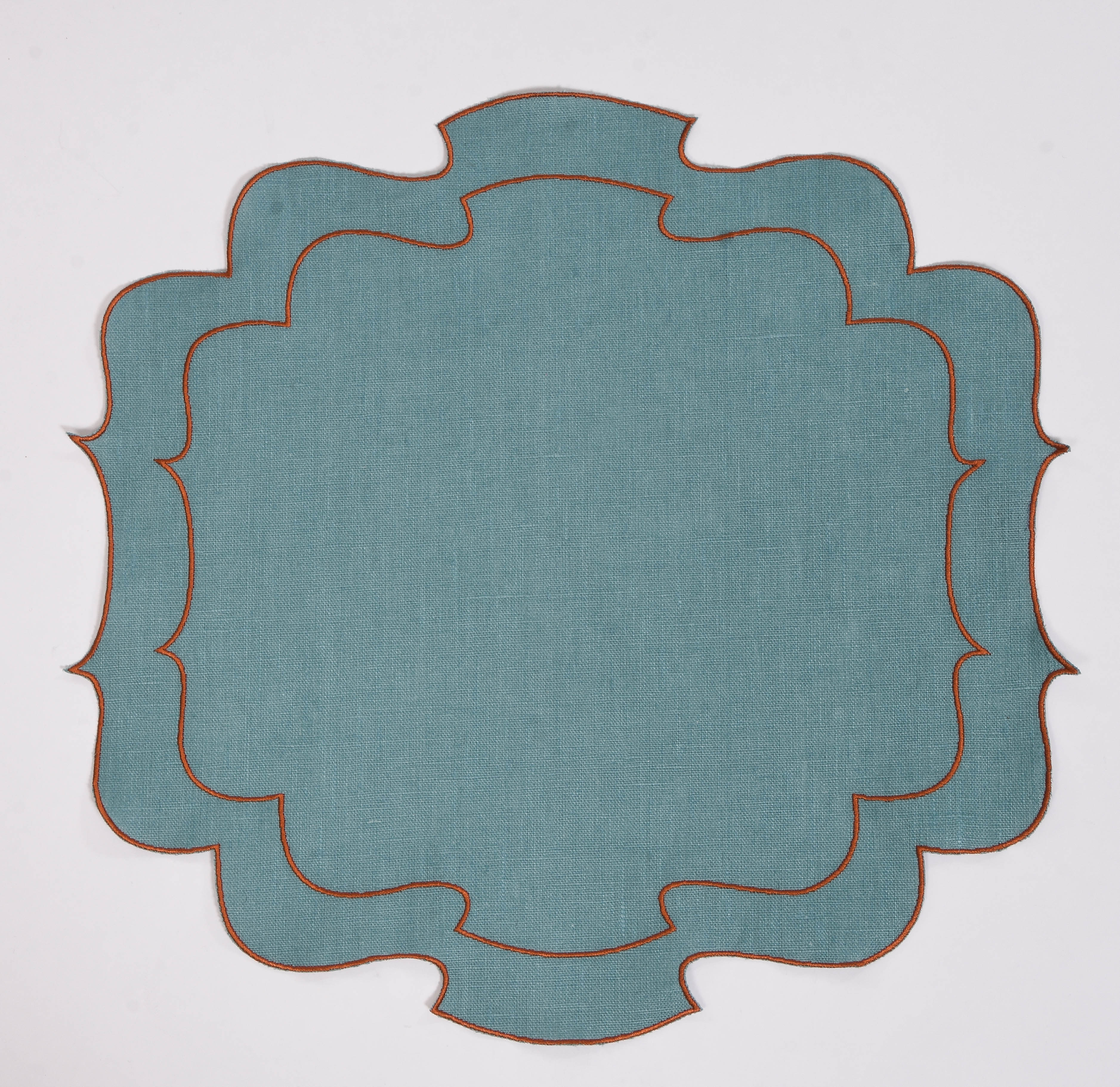 Curly Waxed Linen Placemat