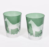 Artel Horse Glassware