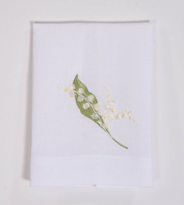 Lily of the Valley Guest Towels