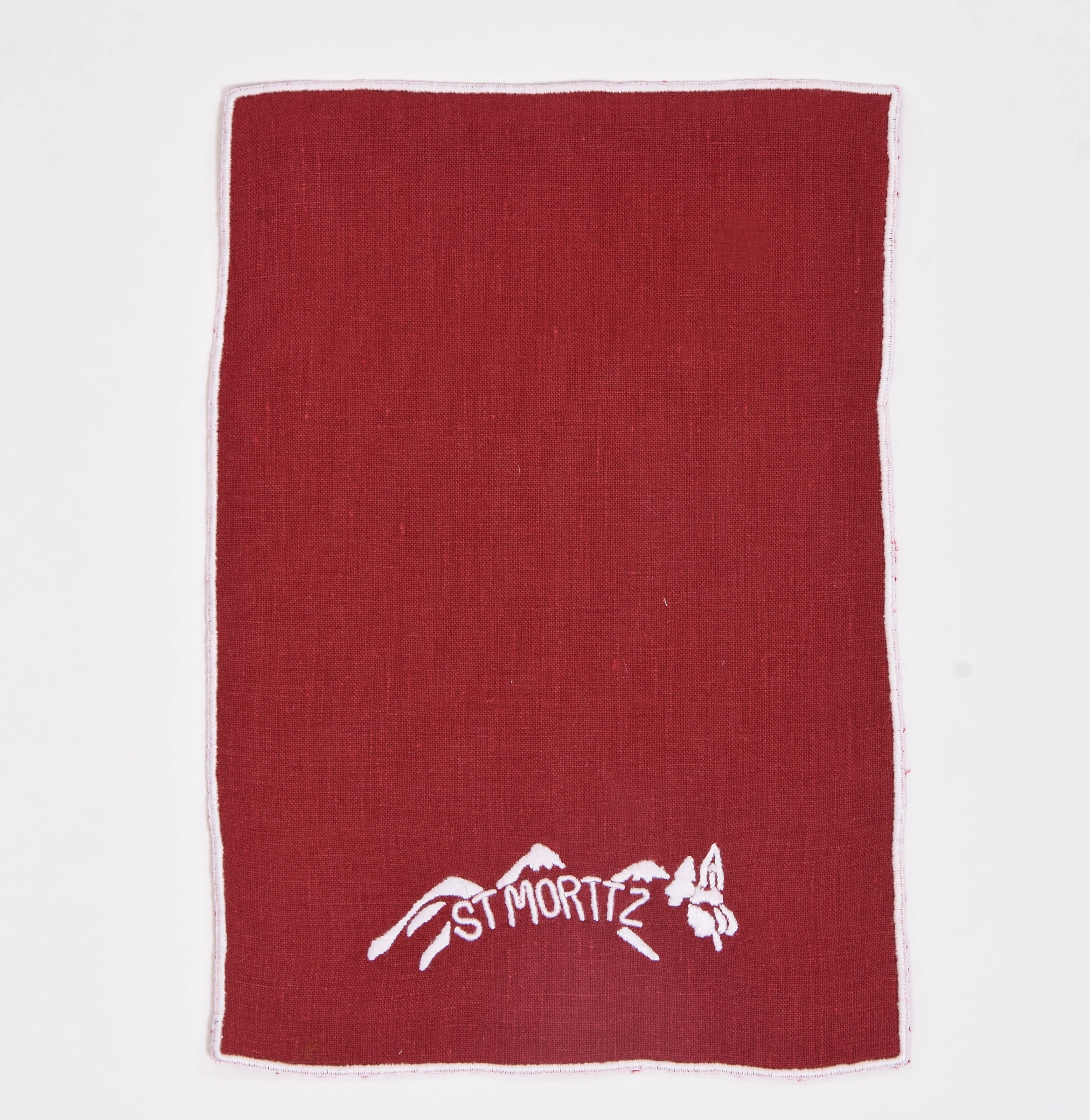 Gstaad and St Moritz Cocktail Napkins