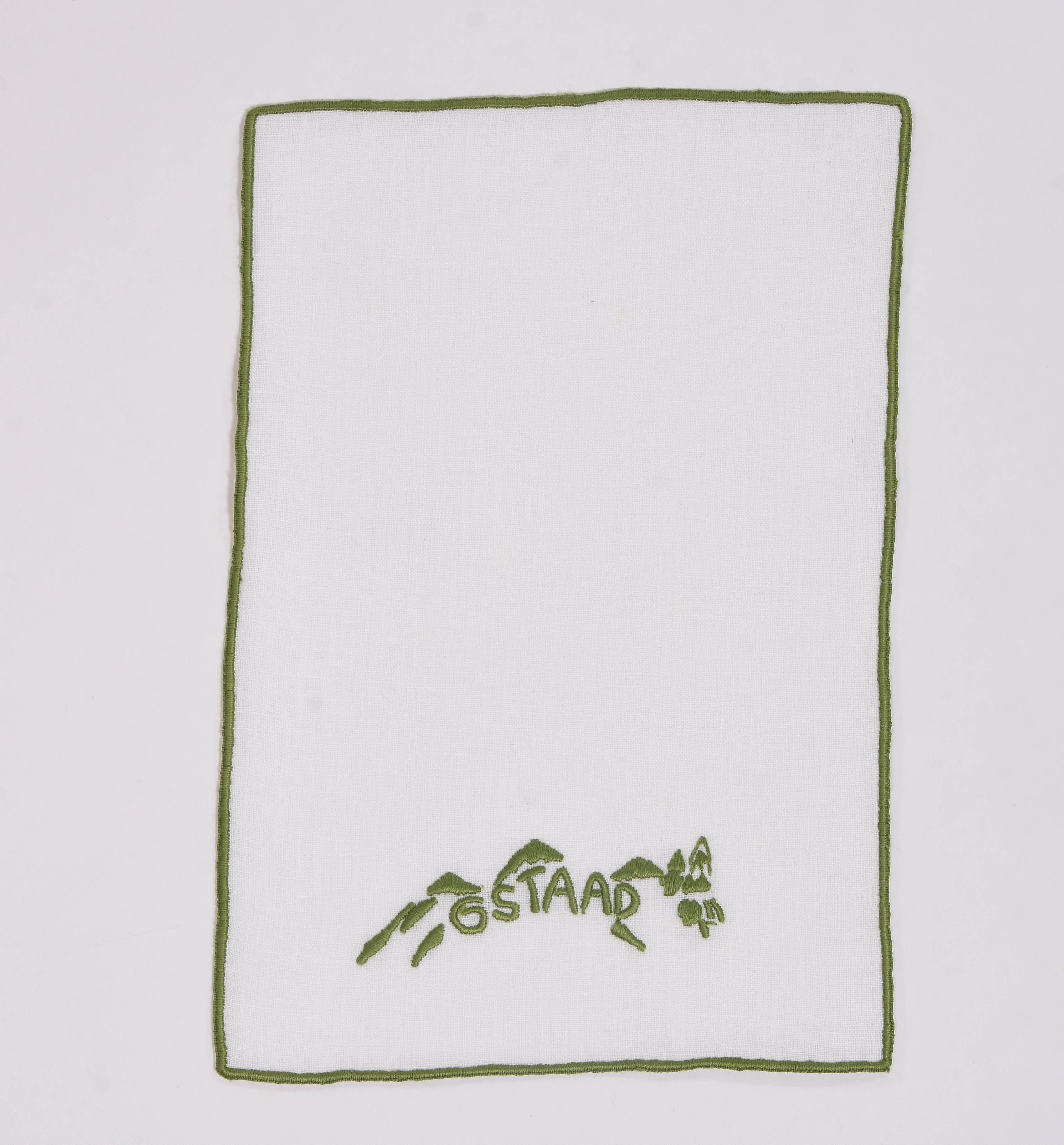 Gstaad and St Moritz Cocktail Napkins