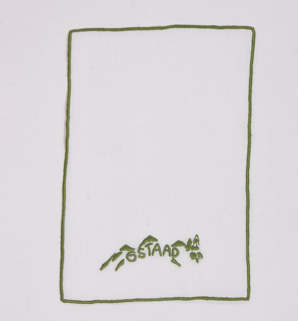 Gstaad and St Moritz Cocktail Napkins